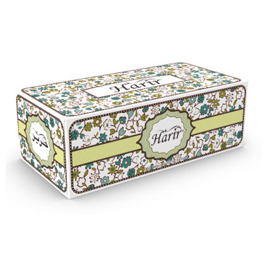 دستمال حریر 300 برگ 2لایه