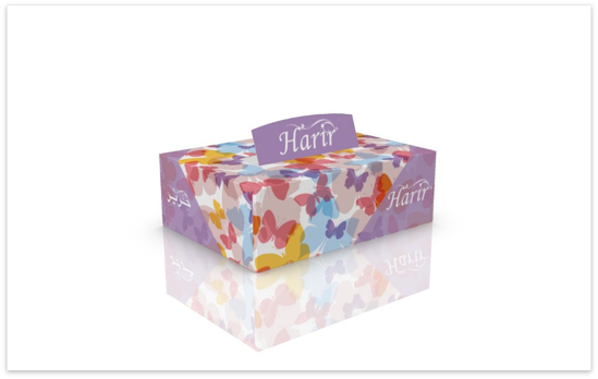 تصویر از دستمال کاغذی حریر اتومبیلی